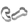 Penis Shaped Cookie Cutter Argintiu