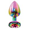 Anal Plug Twilight Jewel Small Multicolor