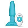 B-Vibe Vibrating Plug Albastru