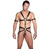 Mens Harness Zado Negru S-M