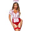 Costum Leg Avenue Nurse Feelgood Rosu M