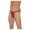 Chilot Amorable Transparent Jockstrap Rosu S-L