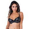 Sutien Daring Intimates Demi Piece Floral Lace Negru M