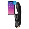 Vibrator Rabbit Satisfyer Double Negru